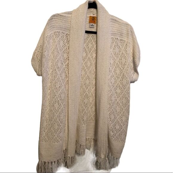 Ruby Rd Boho Fringe Sweater 2X - Picture 1 of 5